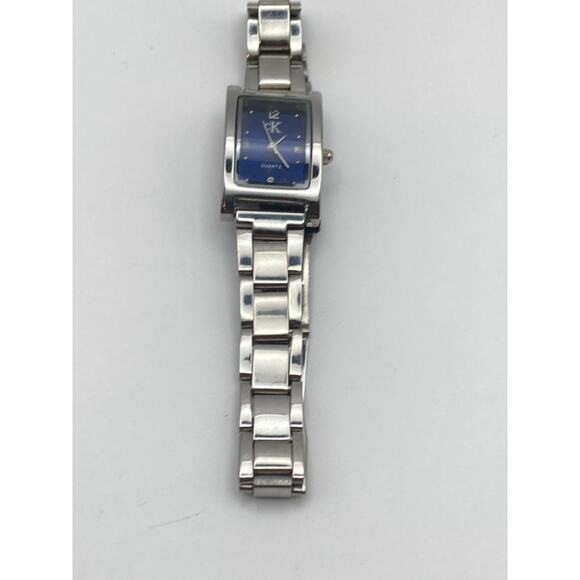 Vintage Calvin Klein CK Women\'s Tank Watch 17mm - Fresh Battery - Wrist 6.25\